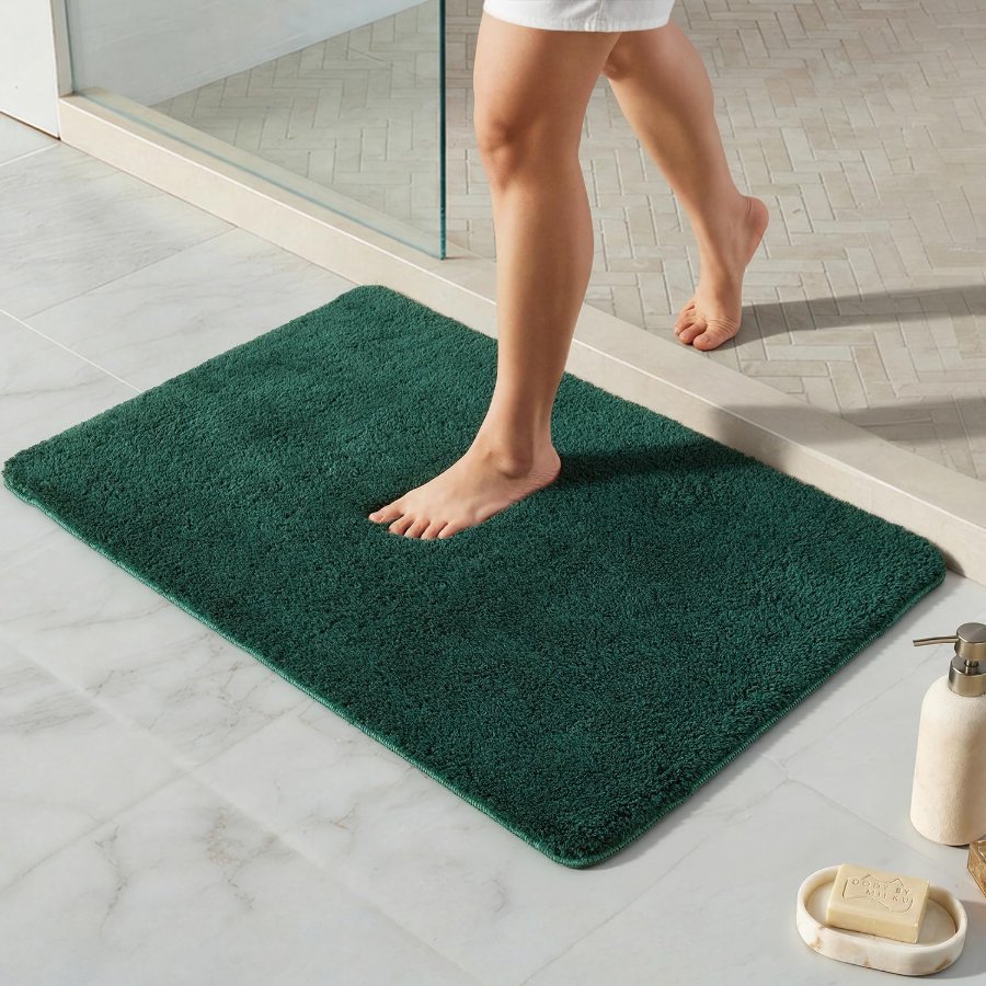 TYUU Bathroom Rugs Non Slip Washable