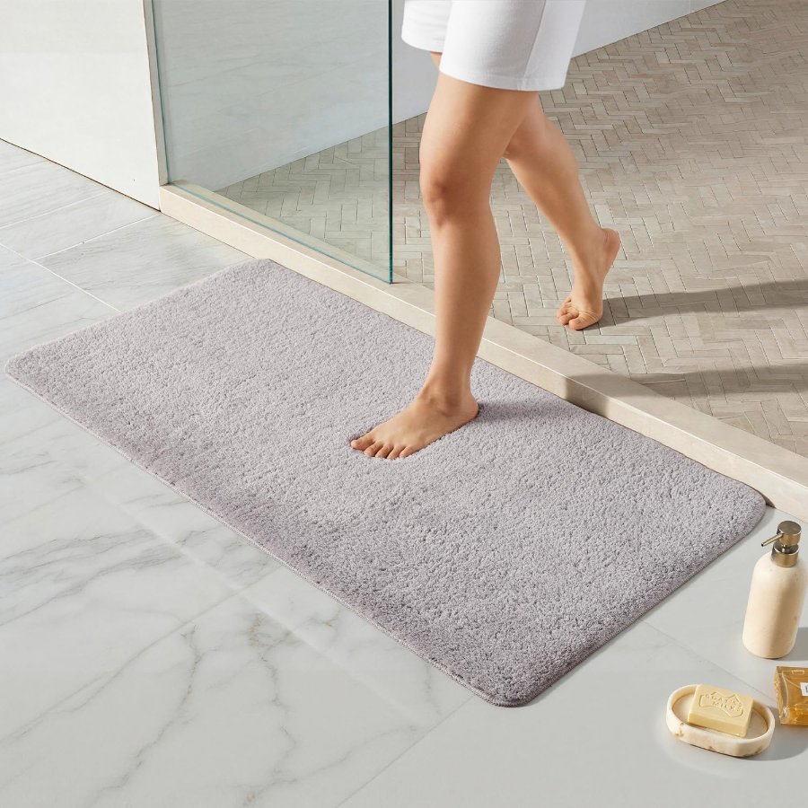 TYUU Bathroom Rugs Non Slip Washable