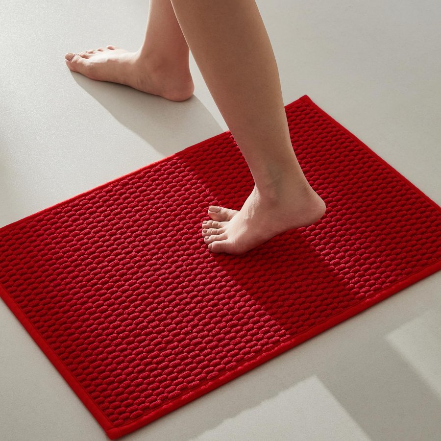 TYUU Christmas Bathroom Rugs