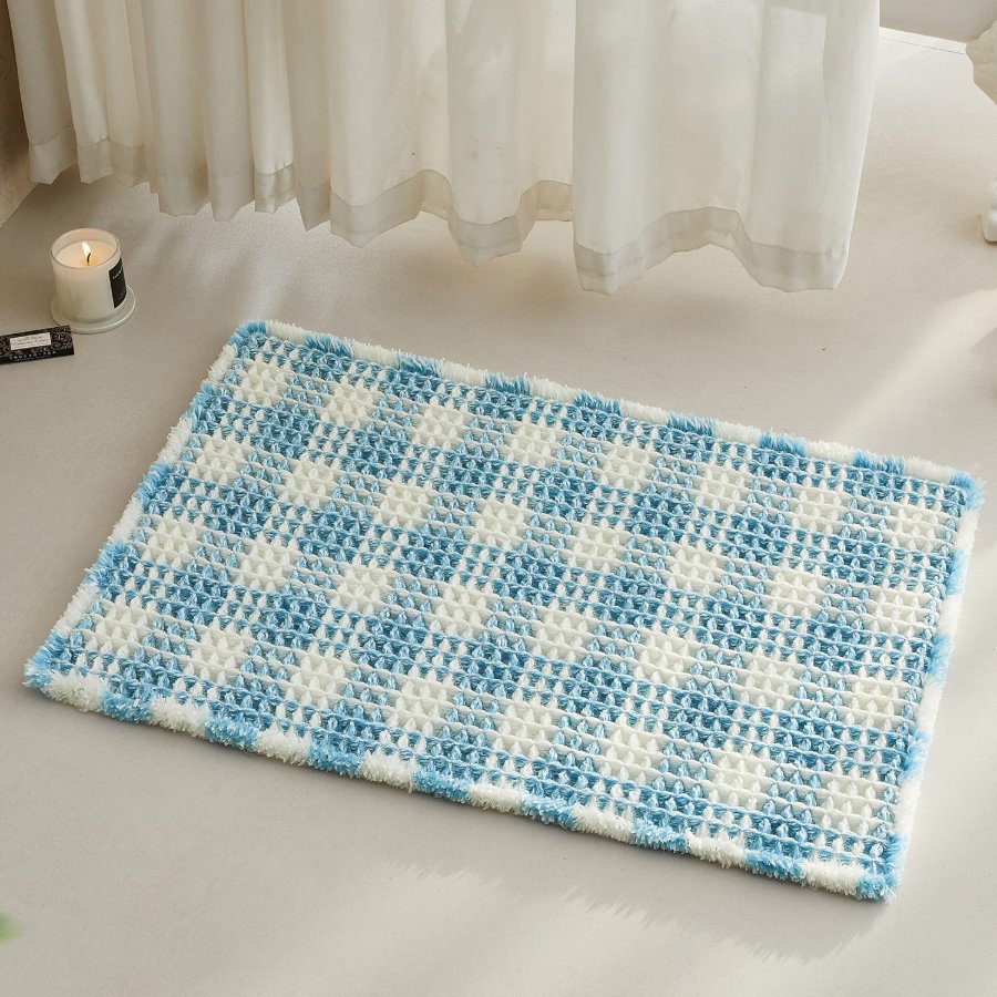 TYUU Waffle Bath Mat