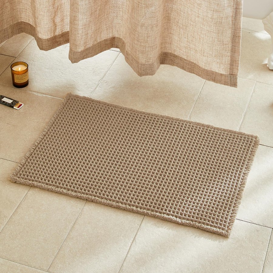 TYUU Waffle Bath Mat